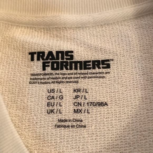 Vintage Style Super Soft Transformers Sweatshirt - Picture 5 of 8